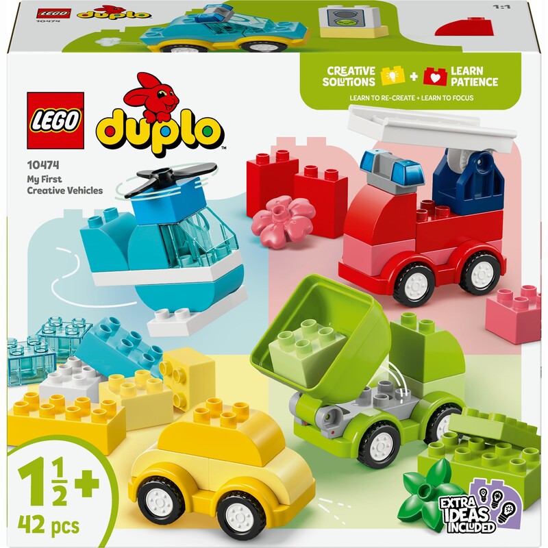 Конструктор LEGO Duplo My First Творческие транспортные средства (10474)