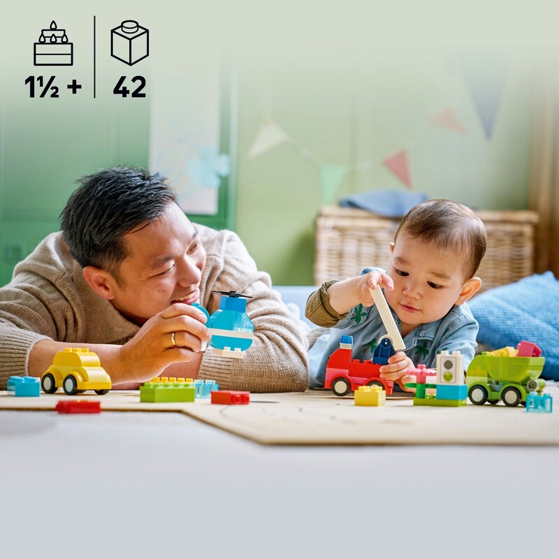 Конструктор LEGO Duplo My First Творческие транспортные средства (10474)