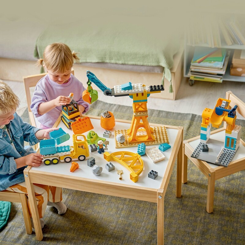 Конструктор LEGO Duplo Town 3-в-1 Строительная площадка и техника (10476)