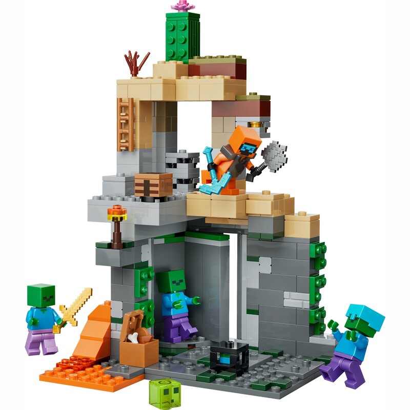 Конструктор LEGO Minecraft Подземелье зомби (21587)