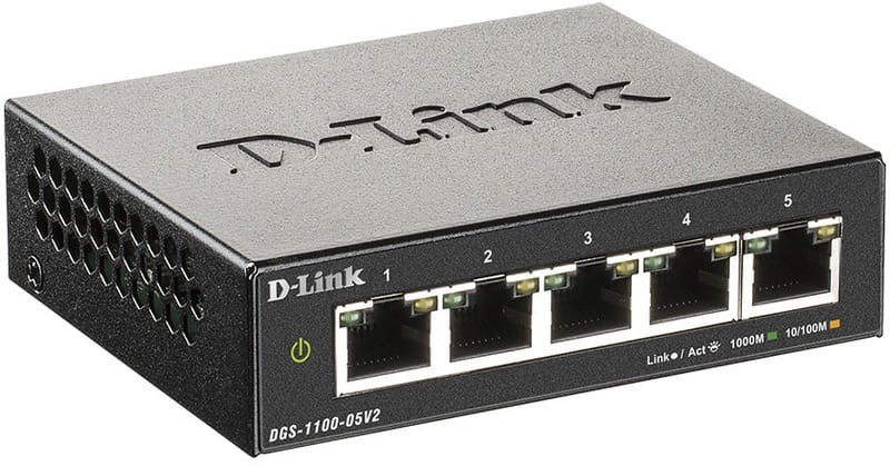 Комутатор D-Link DGS-1100-05V2