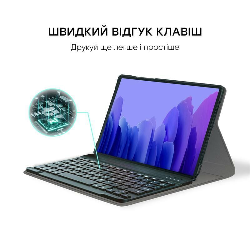 Чехол-клавиатура Airon Premium для Samsung Galaxy Tab A7 SM-T500/SM-T505 Black (4822352781054)