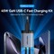 Фото - Мережевий зарядний пристрій Vention FCDH0 45W 2xUSB-C Black + кабель USB Type-C (TZ-FCDH0-EU) | click.ua