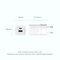 Фото - Мережевий зарядний пристрій Vention FEQW0 30W USB-A+USB-C White + кабель USB Type-C (TZ-FEQW0-EU-01) | click.ua