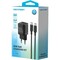 Фото - Сетевое зарядное устройство Vention FEQB0 30W USB-A+USB-C Black + кабель USB Type-C (TZ-FEQB0-EU-01) | click.ua