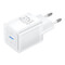 Фото - Сетевое зарядное устройство Vention FEPW0 20W USB-C White + кабель USB Type-C (TZ-FEPW0-EU-01) | click.ua