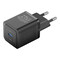 Фото - Сетевое зарядное устройство Vention FEPB0 20W USB-C Black + кабель USB Type-C (TZ-FEPB0-EU-01) | click.ua
