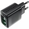 Фото - Сетевое зарядное устройство Acefast A86 12W 2xUSB-A Black (6974316283270) | click.ua