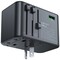Фото - Сетевое зарядное устройство Acefast GaN Z1 Travel 72W 2xUSB-A+3xUSB-C Black (6974316282495) | click.ua