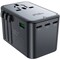 Фото - Сетевое зарядное устройство Acefast GaN Z1 Travel 72W 2xUSB-A+3xUSB-C Black (6974316282495) | click.ua