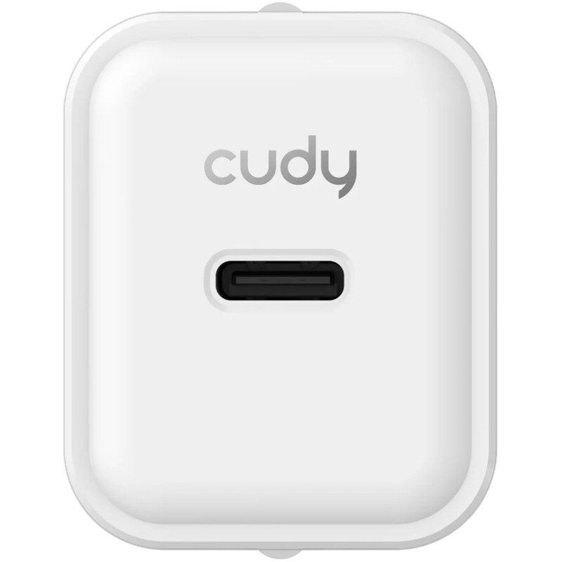 Сетевое зарядное устройство Cudy 20W GaN USB-C White (CH20_EU)