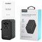 Фото - Сетевое зарядное устройство Choetech сharger diamond 100W 2xUSB-A+2xUSB-C Black (PD6028-BK) | click.ua