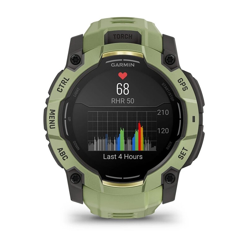 Смарт-часы Garmin Instinct 3 Green/Gray (010-03020-02)