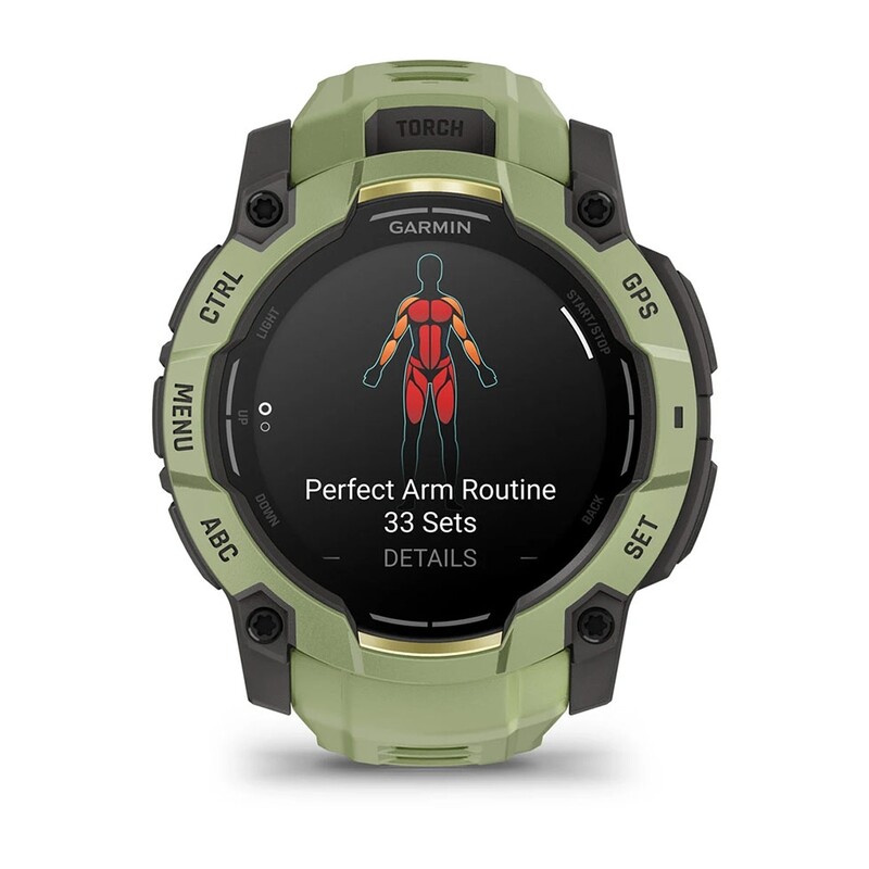 Смарт-часы Garmin Instinct 3 Green/Gray (010-03020-02)