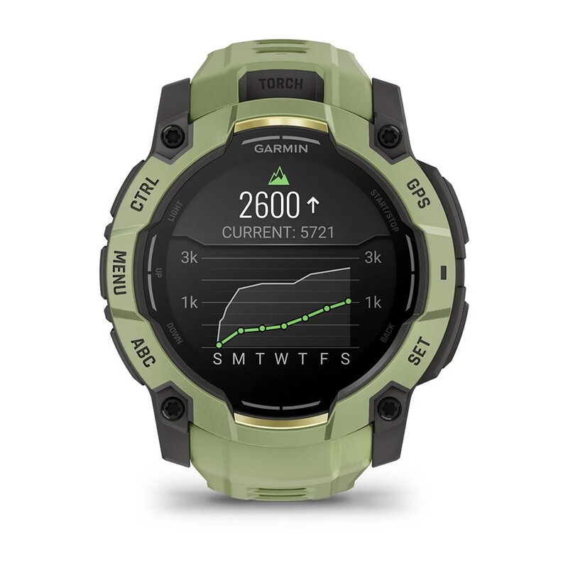 Смарт-годинник Garmin Instinct 3 Green/Gray (010-03020-02)