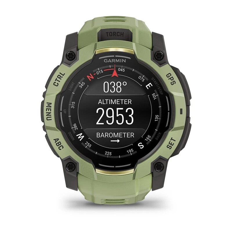 Смарт-годинник Garmin Instinct 3 Green/Gray (010-03020-02)