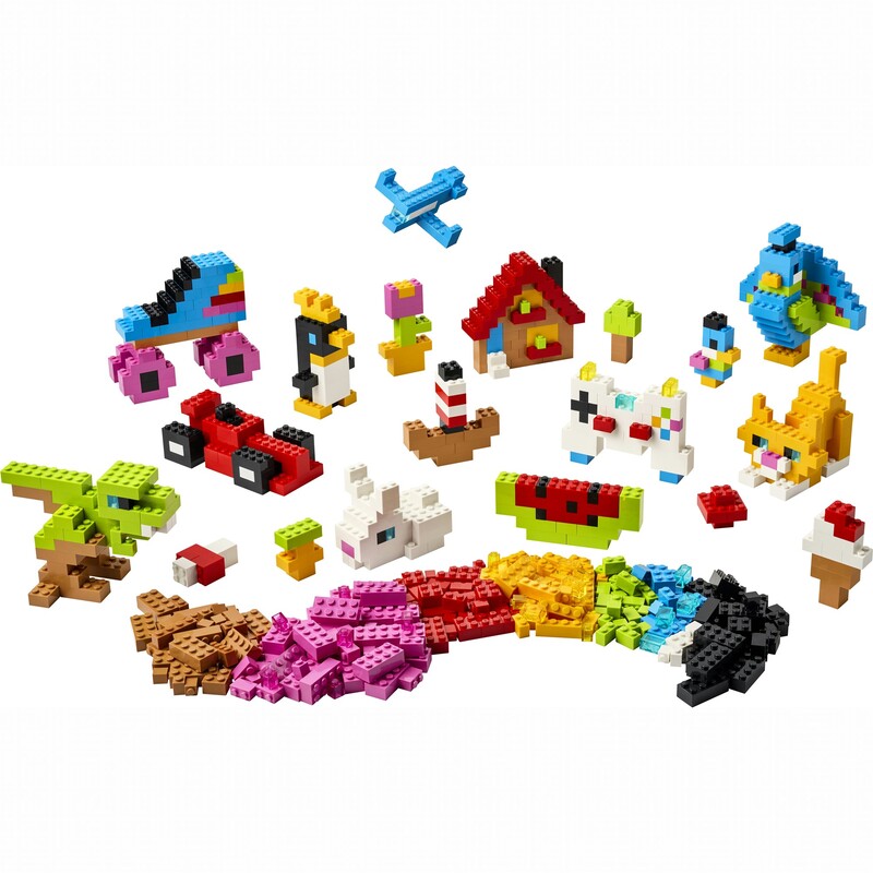 Конструктор LEGO Classic Креативные красочные кубики (11045)