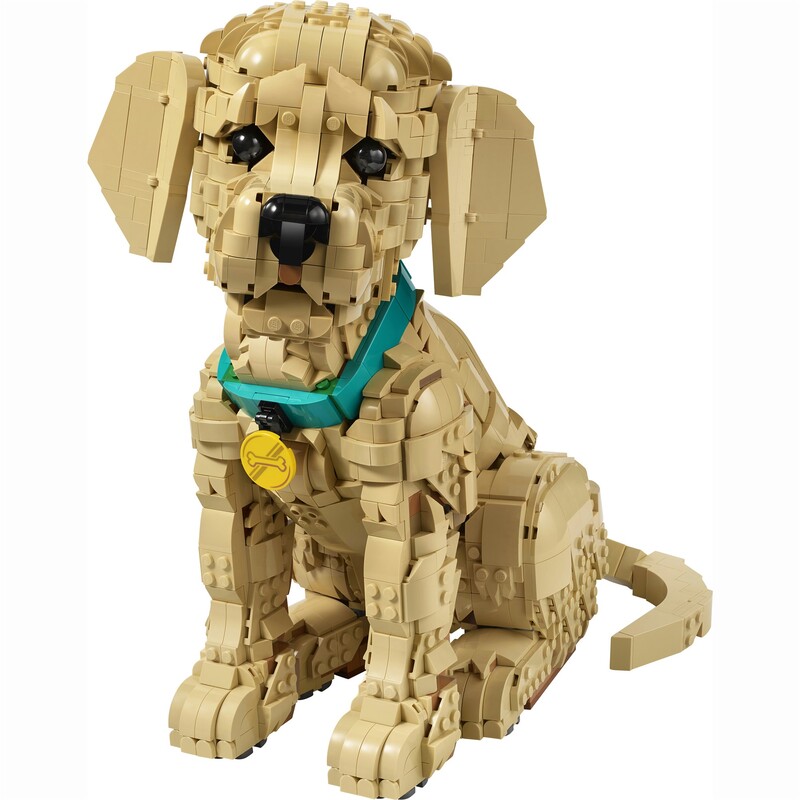 Конструктор LEGO Icons Щенок золотистого ретривера (11384)
