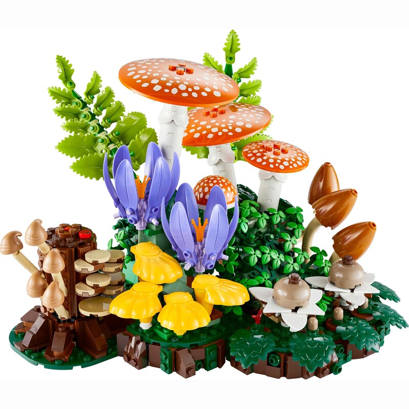 Конструктор LEGO Botanicals Лесные грибы (11505)