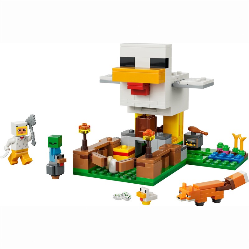 Конструктор LEGO Minecraft Куриная ферма (21585)