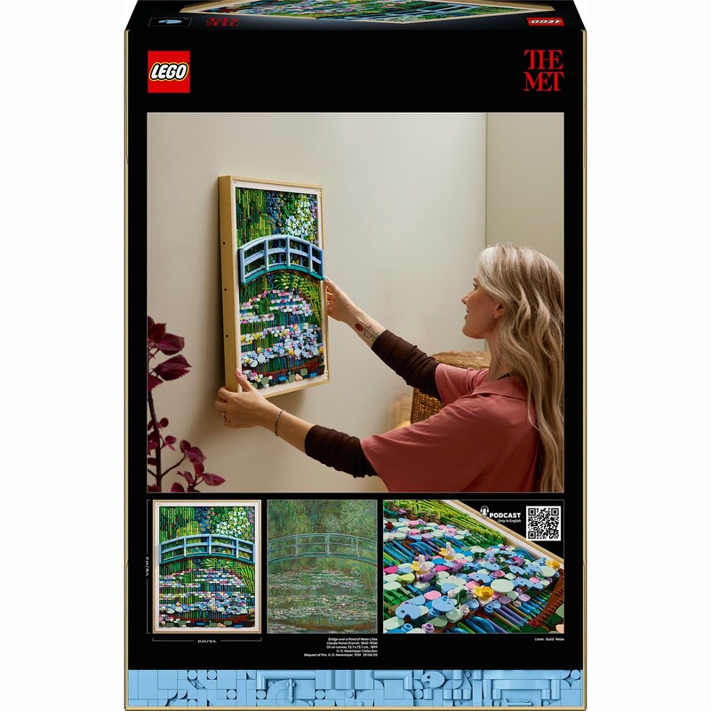 Конструктор LEGO Art «Мост над прудом с кувшинками» Клода Моне (31220)