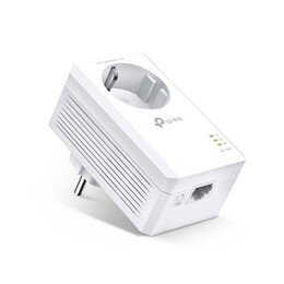 Адаптер Powerline TP-Link TL-PA7017p (AV2 1000, 1xGE, розетка, 1-pack)