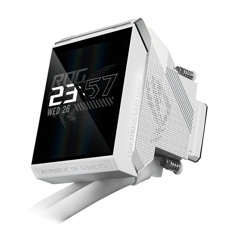 Система водяного охолодження Asus ROG Strix LC IV 360 ARGB LCD White (90RC01M2-B0EAY0)