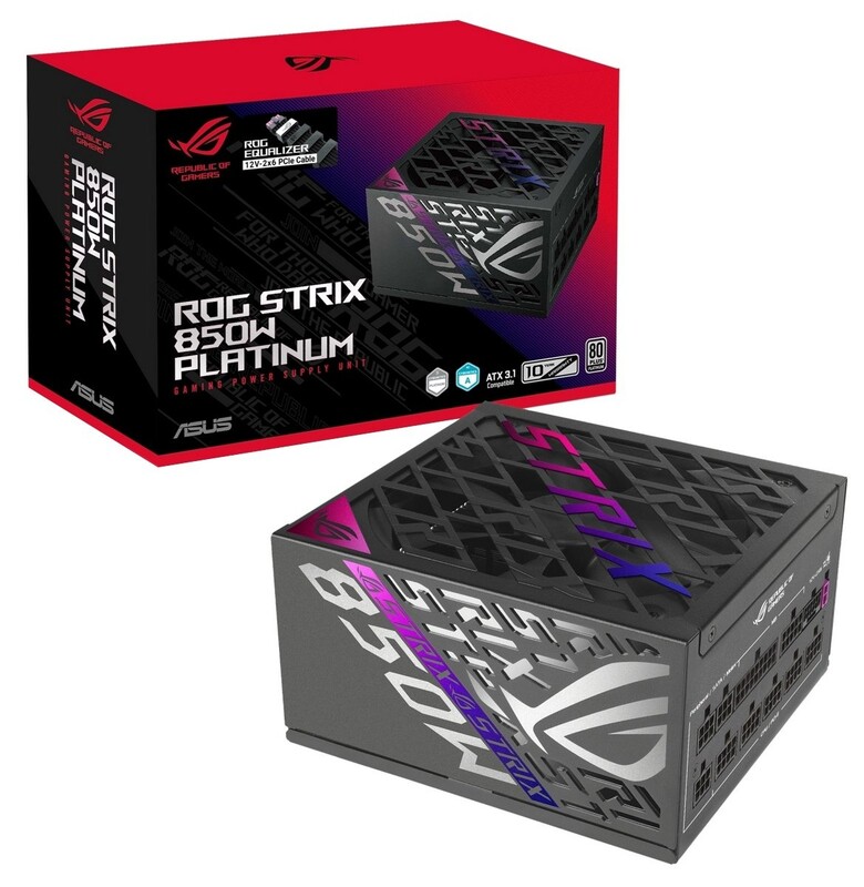 Блок живлення Asus ROG Strix 850W Platinum ROG Equalizer (90YE00W8-B0NA00)