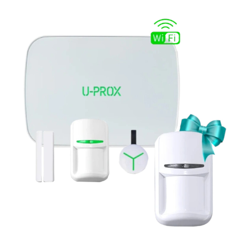 Комплект охранной сигнализации U-Prox MPX G kit White + U-Prox PIR White в подарок