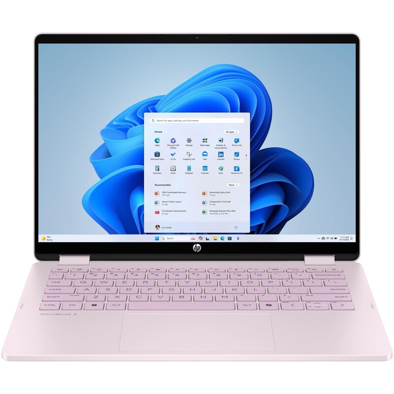 Ноутбук HP OmniBook 5 Flip 14-fp0040ua (D8ZB8EA) Pink