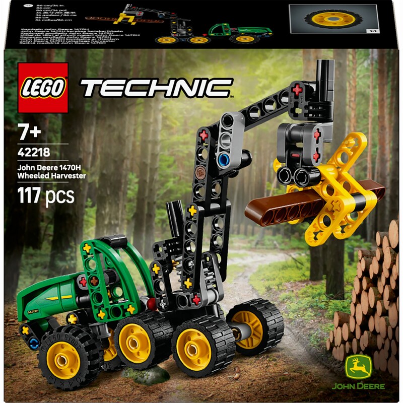 Конструктор LEGO Technic Колесный комбайн John Deere 1470H (42218)