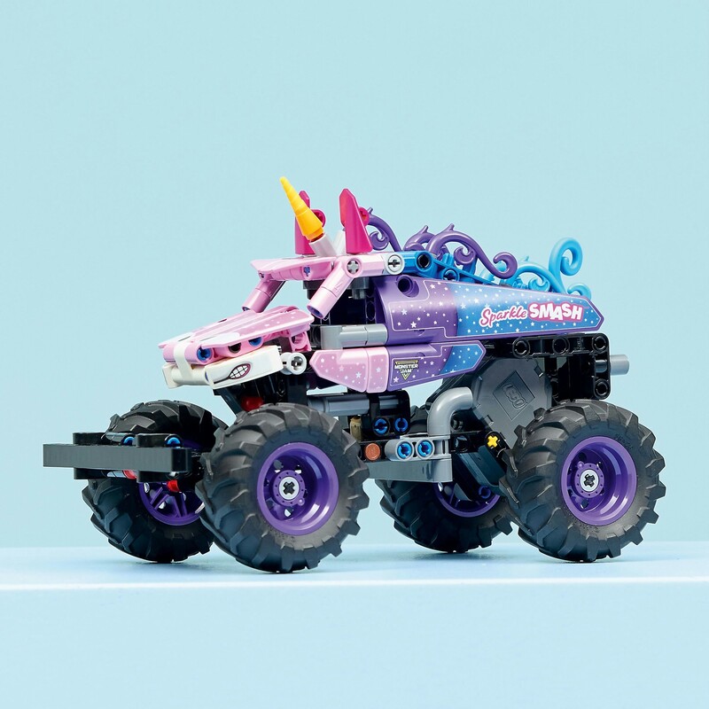 Конструктор LEGO Technic Monster Jam Sparkle Smash с функцией «Pull-Back» (42220)
