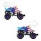 Фото - Конструктор LEGO Technic Monster Jam Sparkle Smash с функцией «Pull-Back» (42220) | click.ua