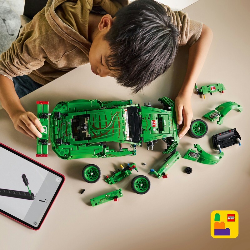 Конструктор LEGO Technic Автомобиль Porsche 911 GT3 R REXY AO Racing (42224)