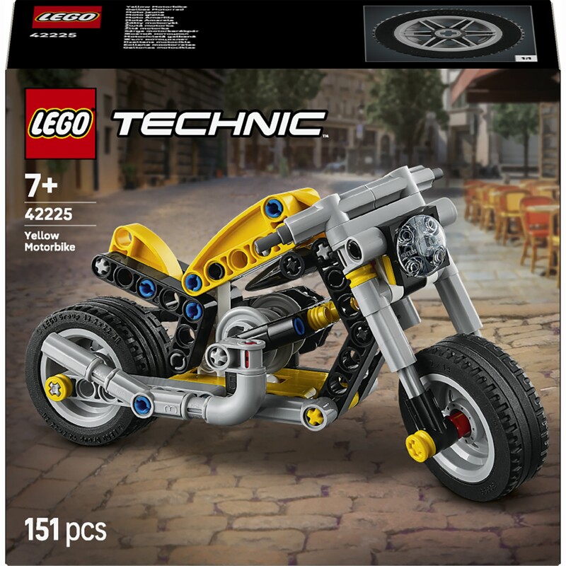 Конструктор LEGO Technic Желтый мотоцикл (42225)