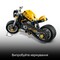 Фото - Конструктор LEGO Technic Желтый мотоцикл (42225) | click.ua