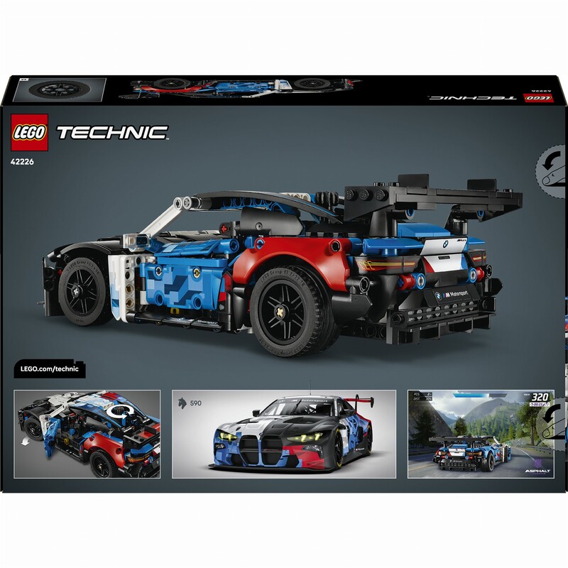 Конструктор LEGO Technic Автомобиль для гонки BMW M4 GT3 EVO (42226)