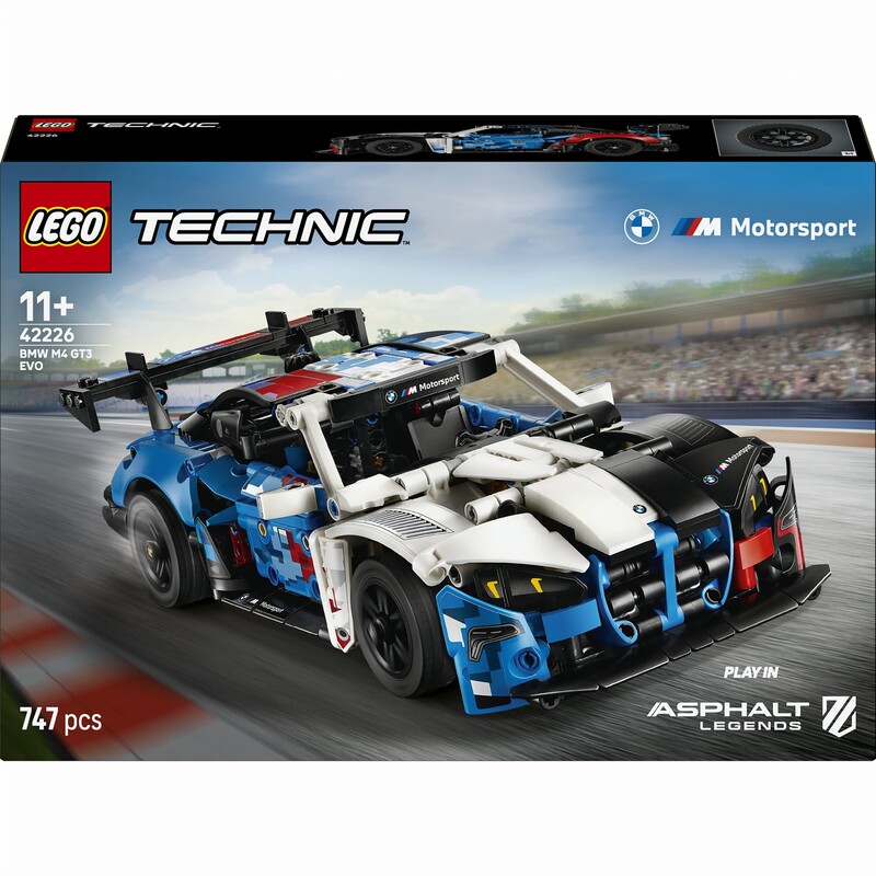 Конструктор LEGO Technic Автомобиль для гонки BMW M4 GT3 EVO (42226)