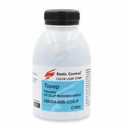 Тонер SCC (HM254-50B-COS-P) HP CLJP M252/M254/M452 Cyan 50г
