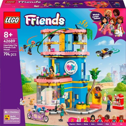 Фото - Конструктор Lego   Friends Клубний будинок друзів HLC   42689 (42689)