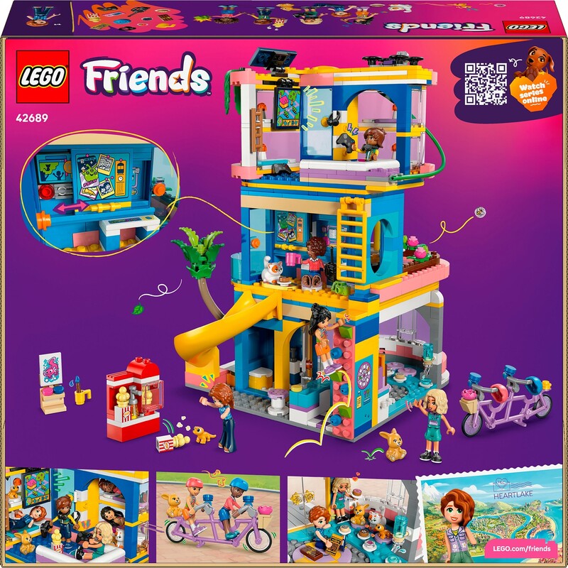 Конструктор LEGO Friends Клубный дом друзей HLC (42689)