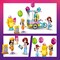 Фото - Конструктор LEGO Friends Ятка с мороженым и воздушными шариками (42692) | click.ua