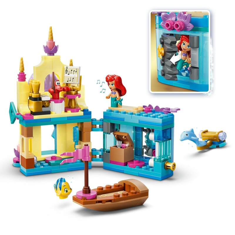 Конструктор LEGO Disney Princess Очаровательный минидворец Ариэль (43285)