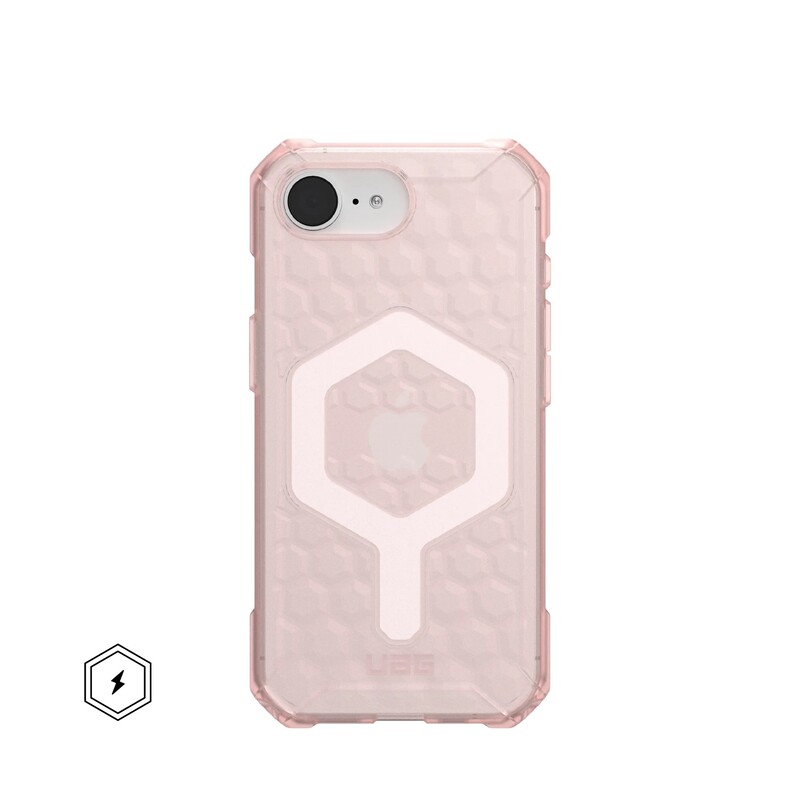 Чохол-накладка Urban Armor Gear Essential Armor MagSafe для Apple iPhone 16E (4th Gen, 2025) Rose (114496114C4C)