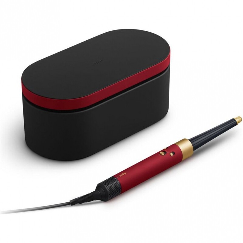 Стайлер Dyson HS08 Airwrap I.D. Straight+Wavy T1/T2 Red Velvet/Gold (596926-01)