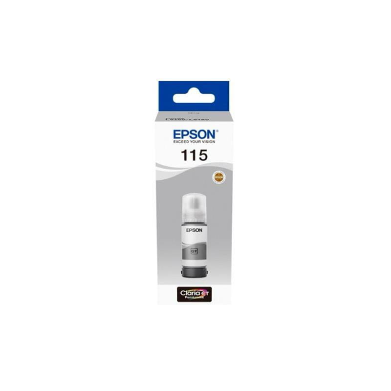 Контейнер с чернилами Epson L8160/L8180 (C13T07D54A) Grey