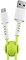 Фото - Кабель Pixus Soft USB-MicroUSB 1м White/Lime (PXS SmW/L) | click.ua