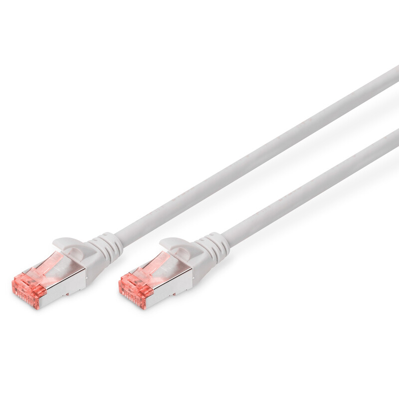 Патч-корд Digitus (DK-1644-150) cat.6, S/FTP, 15 м, AWG 27/7, LSZH, сірий