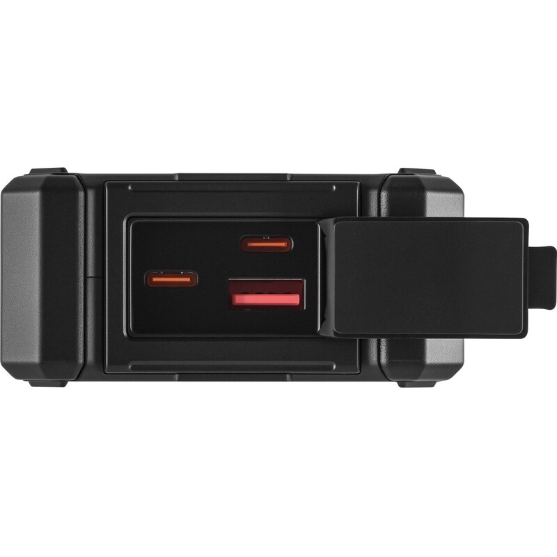 Универсальная мобильная батарея Sandberg Solar Powerbank CampLED 20000mAh 22.5W Black (421-24)