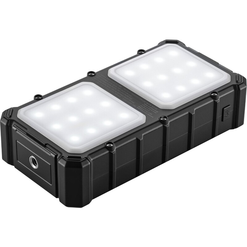 Универсальная мобильная батарея Sandberg Solar Powerbank CampLED 20000mAh 22.5W Black (421-24)